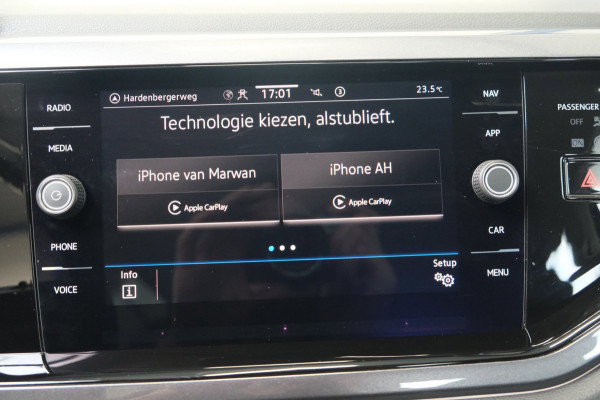 Volkswagen Polo 1.0 TSI Highline Automaat - N.A.P. Airco, Cruise, Navi, Camera, Carplay, Virtueel display.