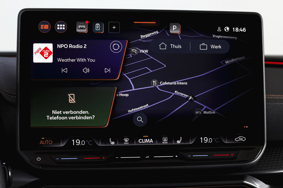 CUPRA Formentor 1.5 TSI e-Hybrid VZ Performance | S/K-Panodak | Dig. Cockpit | Adapt. Cruise | Stoel-+Stuurverw. | PDC | 360 Camera | NAV + App. Connect | ECC | Elek. Klep | LM 19" | 7134