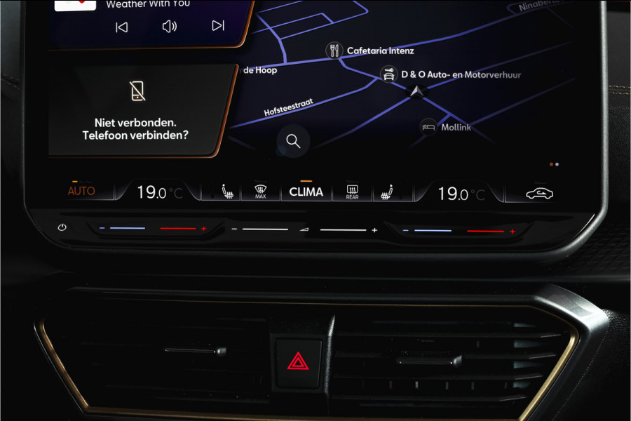 CUPRA Formentor 1.5 TSI e-Hybrid VZ Performance | S/K-Panodak | Dig. Cockpit | Adapt. Cruise | Stoel-+Stuurverw. | PDC | 360 Camera | NAV + App. Connect | ECC | Elek. Klep | LM 19" | 7134