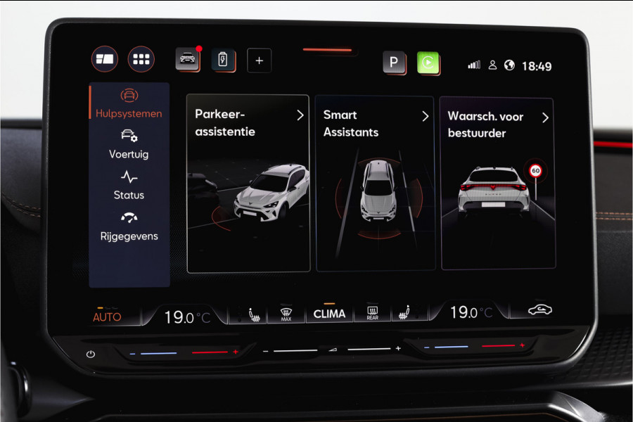 CUPRA Formentor 1.5 TSI e-Hybrid VZ Performance | S/K-Panodak | Dig. Cockpit | Adapt. Cruise | Stoel-+Stuurverw. | PDC | 360 Camera | NAV + App. Connect | ECC | Elek. Klep | LM 19" | 7134