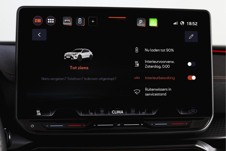 CUPRA Formentor 1.5 TSI e-Hybrid VZ Performance | S/K-Panodak | Dig. Cockpit | Adapt. Cruise | Stoel-+Stuurverw. | PDC | 360 Camera | NAV + App. Connect | ECC | Elek. Klep | LM 19" | 7134