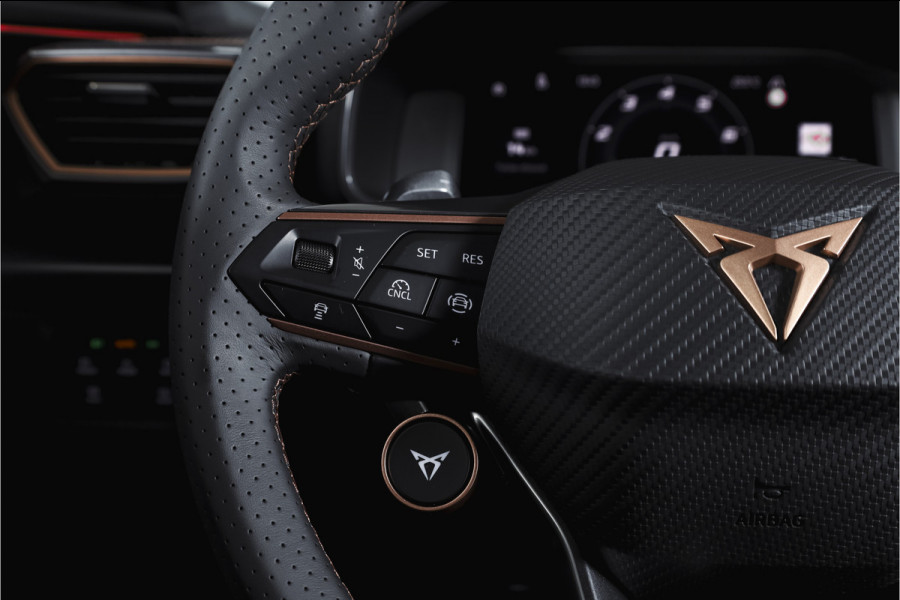 CUPRA Formentor 1.5 TSI e-Hybrid VZ Performance | S/K-Panodak | Dig. Cockpit | Adapt. Cruise | Stoel-+Stuurverw. | PDC | 360 Camera | NAV + App. Connect | ECC | Elek. Klep | LM 19" | 7134