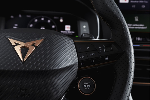 CUPRA Formentor 1.5 TSI e-Hybrid VZ Performance | S/K-Panodak | Dig. Cockpit | Adapt. Cruise | Stoel-+Stuurverw. | PDC | 360 Camera | NAV + App. Connect | ECC | Elek. Klep | LM 19" | 7134