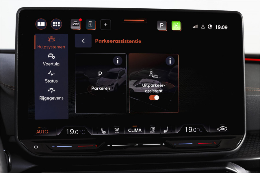CUPRA Formentor 1.5 TSI e-Hybrid VZ Tribe Edition | S/k-Panodak | Dig. Cockpit | Adapt. Cruise | Stoel-+ Stuurverw. PDC | 360 Camera | NAV + App. Connect | ECC | Elek. Klep | LM 19" | 7989