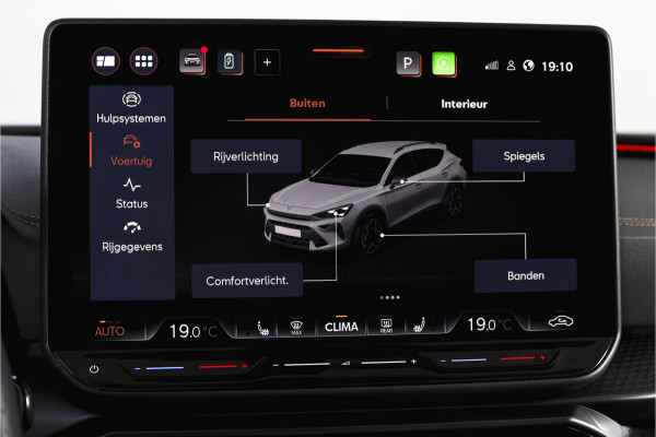 CUPRA Formentor 1.5 TSI e-Hybrid VZ Tribe Edition | S/k-Panodak | Dig. Cockpit | Adapt. Cruise | Stoel-+ Stuurverw. PDC | 360 Camera | NAV + App. Connect | ECC | Elek. Klep | LM 19" | 7989
