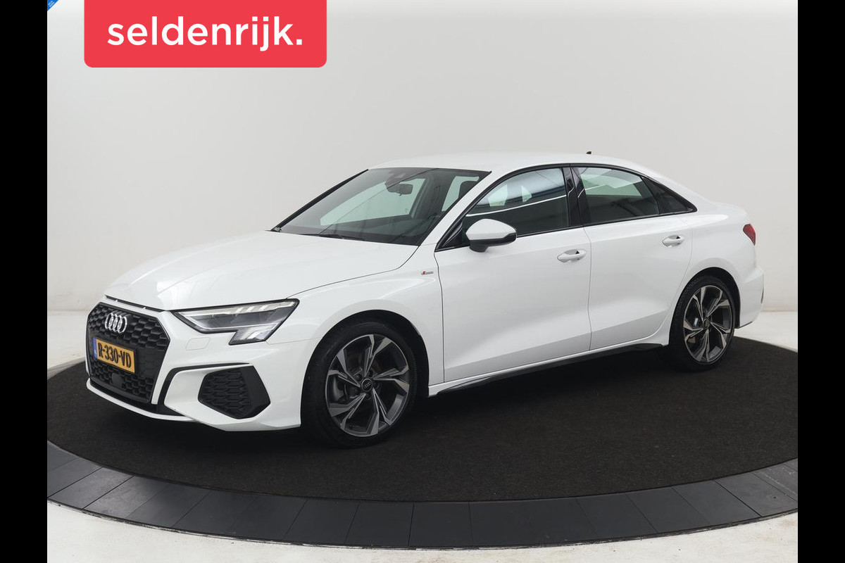 Audi A3 Limousine 30 TFSI S edition | Leder | Cruise control | Stoelverwarming | Drive select | Navigatie | Bluetooth | Carplay | Climate control | Virtueel dashboard | Full LED