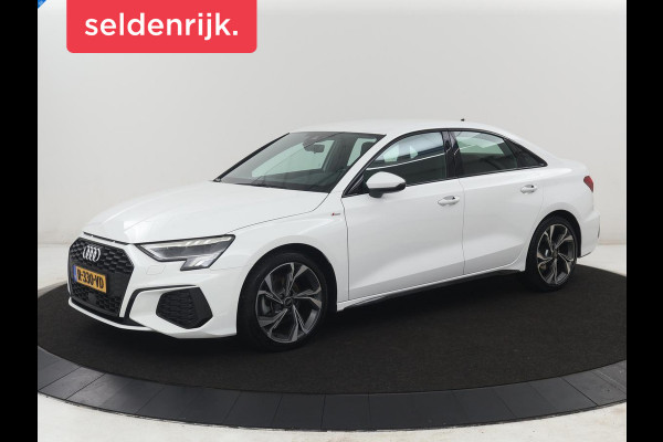 Audi A3 Limousine 30 TFSI S edition | Leder | Cruise control | Stoelverwarming | Drive select | Navigatie | Bluetooth | Carplay | Climate control | Virtueel dashboard | Full LED