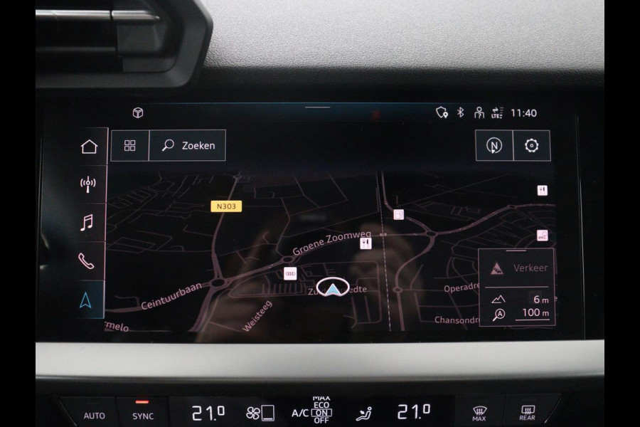 Audi A3 Limousine 30 TFSI S edition | Leder | Cruise control | Stoelverwarming | Drive select | Navigatie | Bluetooth | Carplay | Climate control | Virtueel dashboard | Full LED