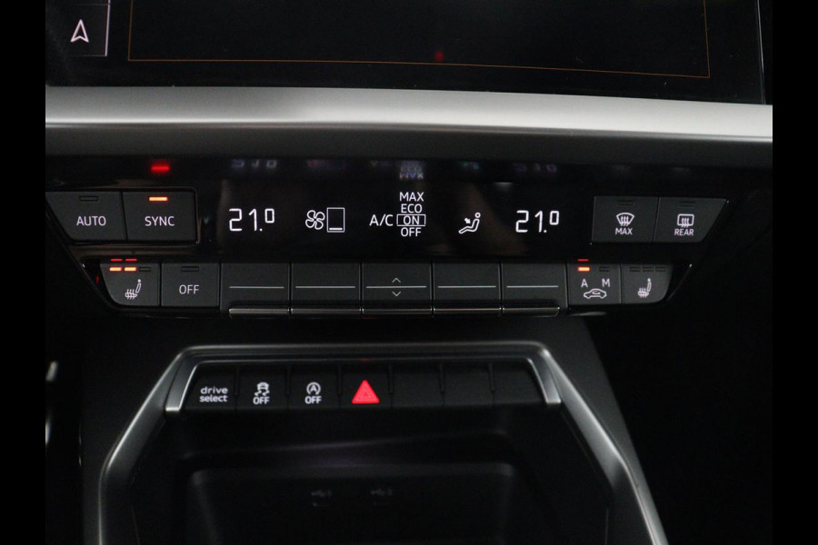 Audi A3 Limousine 30 TFSI S edition | Leder | Cruise control | Stoelverwarming | Drive select | Navigatie | Bluetooth | Carplay | Climate control | Virtueel dashboard | Full LED