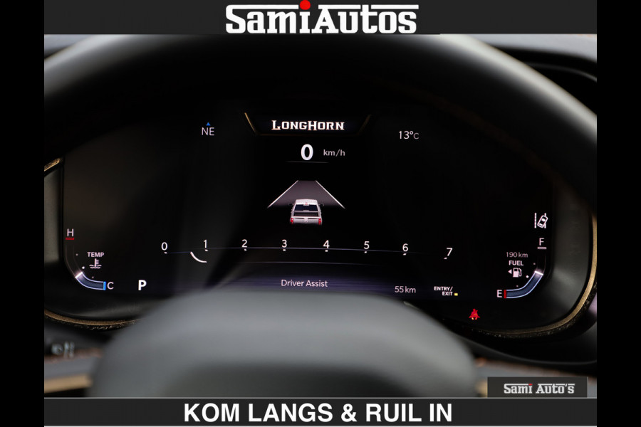 Dodge Ram BLACK OPS LONGHORN BRUIN LEDER 5,7L V8 HEMI | VIRTUAL | HEAD UP | PANODAK | LUCHTVERING | BOM VOL | DC | 402 PK | CREW CAB | DUBBELE CABINE | 4X4 | 5 PERSOONS | GRIJSKENTEKEN | LIMITED