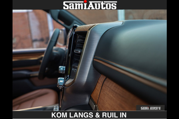 Dodge Ram BLACK OPS LONGHORN BRUIN LEDER 5,7L V8 HEMI | VIRTUAL | HEAD UP | PANODAK | LUCHTVERING | BOM VOL | DC | 402 PK | CREW CAB | DUBBELE CABINE | 4X4 | 5 PERSOONS | GRIJSKENTEKEN | LIMITED