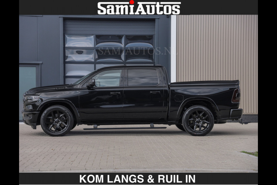 Dodge Ram BLACK OPS LONGHORN BRUIN LEDER 5,7L V8 HEMI | VIRTUAL | HEAD UP | PANODAK | LUCHTVERING | BOM VOL | DC | 402 PK | CREW CAB | DUBBELE CABINE | 4X4 | 5 PERSOONS | GRIJSKENTEKEN | LIMITED
