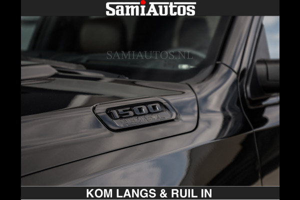 Dodge Ram BLACK OPS LONGHORN BRUIN LEDER 5,7L V8 HEMI | VIRTUAL | HEAD UP | PANODAK | LUCHTVERING | BOM VOL | DC | 402 PK | CREW CAB | DUBBELE CABINE | 4X4 | 5 PERSOONS | GRIJSKENTEKEN | LIMITED