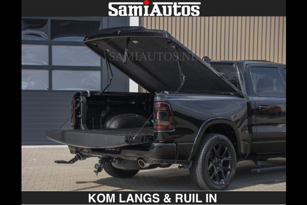 Dodge Ram BLACK OPS LONGHORN BRUIN LEDER 5,7L V8 HEMI | VIRTUAL | HEAD UP | PANODAK | LUCHTVERING | BOM VOL | DC | 402 PK | CREW CAB | DUBBELE CABINE | 4X4 | 5 PERSOONS | GRIJSKENTEKEN | LIMITED