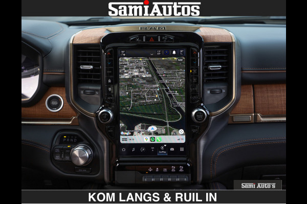 Dodge Ram BLACK OPS LONGHORN BRUIN LEDER 5,7L V8 HEMI | VIRTUAL | HEAD UP | PANODAK | LUCHTVERING | BOM VOL | DC | 402 PK | CREW CAB | DUBBELE CABINE | 4X4 | 5 PERSOONS | GRIJSKENTEKEN | LIMITED