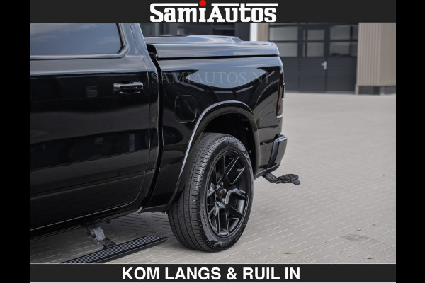Dodge Ram BLACK OPS LONGHORN BRUIN LEDER 5,7L V8 HEMI | VIRTUAL | HEAD UP | PANODAK | LUCHTVERING | BOM VOL | DC | 402 PK | CREW CAB | DUBBELE CABINE | 4X4 | 5 PERSOONS | GRIJSKENTEKEN | LIMITED