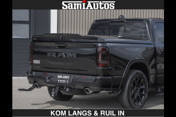 Dodge Ram BLACK OPS LONGHORN BRUIN LEDER 5,7L V8 HEMI | VIRTUAL | HEAD UP | PANODAK | LUCHTVERING | BOM VOL | DC | 402 PK | CREW CAB | DUBBELE CABINE | 4X4 | 5 PERSOONS | GRIJSKENTEKEN | LIMITED