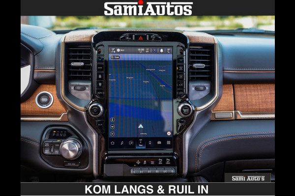 Dodge Ram BLACK OPS LONGHORN BRUIN LEDER 5,7L V8 HEMI | VIRTUAL | HEAD UP | PANODAK | LUCHTVERING | BOM VOL | DC | 402 PK | CREW CAB | DUBBELE CABINE | 4X4 | 5 PERSOONS | GRIJSKENTEKEN | LIMITED