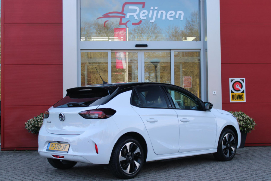 Opel CORSA-E GS Line 50 kWh | APPLE CARPLAY/ANDROID AUTO | LED KOPLAMPEN | WINTER PAKKET: STOEL VERWARMING/STUUR VERWARMING | ZWART DAK | CLIMATE CONTROL | CRUISE CONTROL | DAB+ RADIO | ACHTERUITRIJ CAMERA | PARKEER SENSOREN ACHTER | SNEL LAADFUNCTIE |