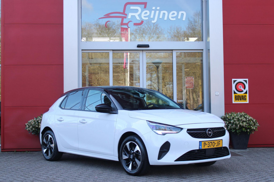 Opel CORSA-E GS Line 50 kWh | APPLE CARPLAY/ANDROID AUTO | LED KOPLAMPEN | WINTER PAKKET: STOEL VERWARMING/STUUR VERWARMING | ZWART DAK | CLIMATE CONTROL | CRUISE CONTROL | DAB+ RADIO | ACHTERUITRIJ CAMERA | PARKEER SENSOREN ACHTER | SNEL LAADFUNCTIE |