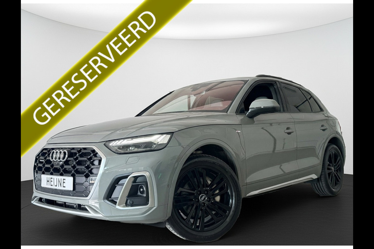 Audi Q5 55 TFSIe 367PK HYBRID QUATTRO S-LINE SPORT LEDER/360° CAMERA/LED/NAV/CARPLAY