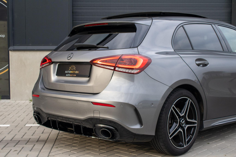 Mercedes-Benz A-Klasse 180 Edition AMG Line Pano Camera Burmester Stoelverwarming LED