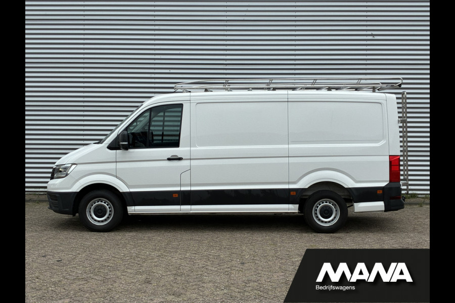 Volkswagen Crafter 2.0TDI 140PK L3H2 Automaat LED Standkachel Imperiaal Cruise Carplay Trekhaak Stoelverwarming Stuurwielverwarming
