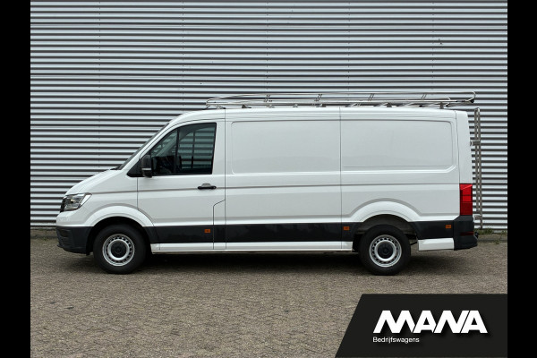 Volkswagen Crafter 2.0TDI 140PK L3H2 Automaat LED Standkachel Imperiaal Cruise Carplay Trekhaak Stoelverwarming Stuurwielverwarming
