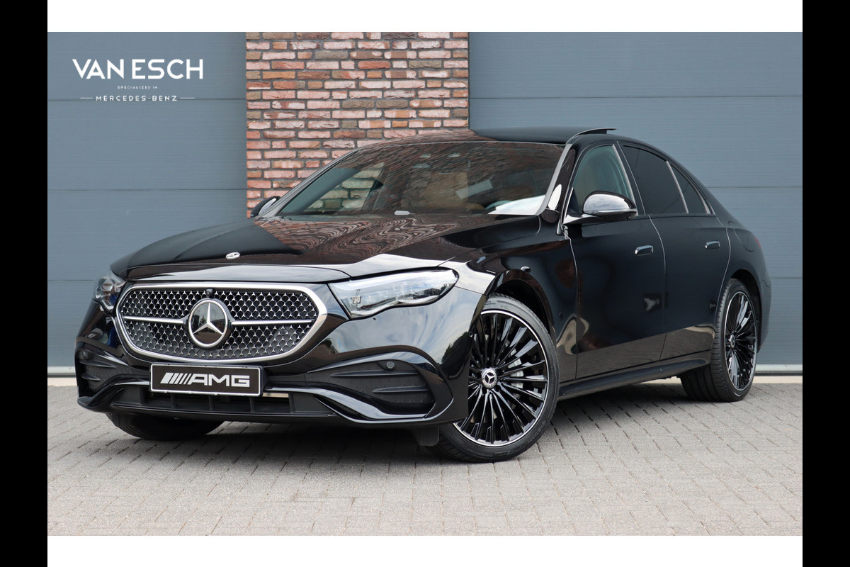 Mercedes-Benz E-Klasse 400 e 4MATIC AMG Line | Hyperscreen | Distronic+ | Massage | Stoelventilatie | HUD | 3D-Display | Verwarmd Stuurwiel | Burmester | Vlakkenverwarming | Digital Light |