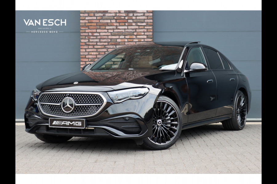 Mercedes-Benz E-Klasse 400 e 4MATIC AMG Line | Hyperscreen | Distronic+ | Massage | Stoelventilatie | HUD | 3D-Display | Verwarmd Stuurwiel | Burmester | Vlakkenverwarming | Digital Light |