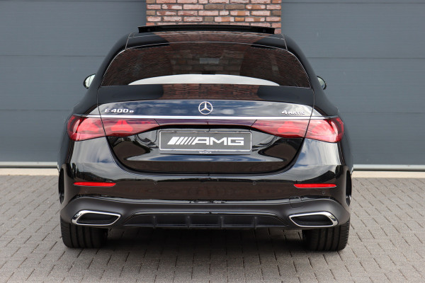 Mercedes-Benz E-Klasse 400 e 4MATIC AMG Line | Hyperscreen | Distronic+ | Massage | Stoelventilatie | HUD | 3D-Display | Verwarmd Stuurwiel | Burmester | Vlakkenverwarming | Digital Light |