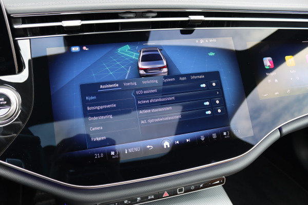 Mercedes-Benz E-Klasse 400 e 4MATIC AMG Line | Hyperscreen | Distronic+ | Massage | Stoelventilatie | HUD | 3D-Display | Verwarmd Stuurwiel | Burmester | Vlakkenverwarming | Digital Light |