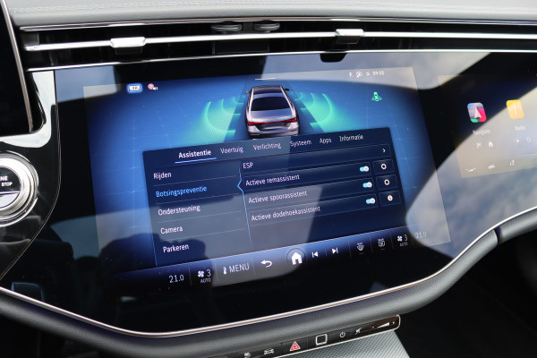 Mercedes-Benz E-Klasse 400 e 4MATIC AMG Line | Hyperscreen | Distronic+ | Massage | Stoelventilatie | HUD | 3D-Display | Verwarmd Stuurwiel | Burmester | Vlakkenverwarming | Digital Light |
