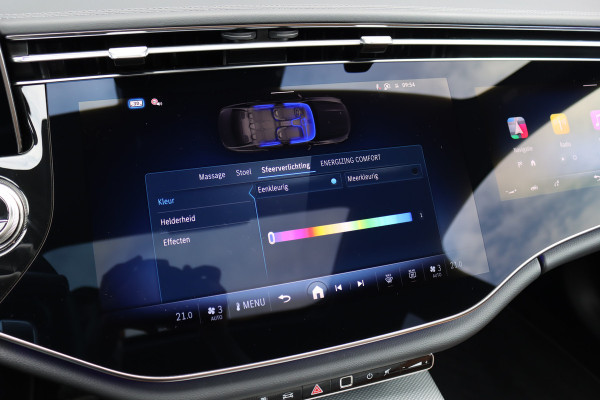 Mercedes-Benz E-Klasse 400 e 4MATIC AMG Line | Hyperscreen | Distronic+ | Massage | Stoelventilatie | HUD | 3D-Display | Verwarmd Stuurwiel | Burmester | Vlakkenverwarming | Digital Light |