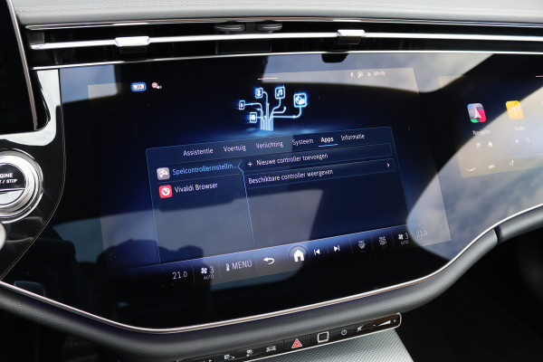 Mercedes-Benz E-Klasse 400 e 4MATIC AMG Line | Hyperscreen | Distronic+ | Massage | Stoelventilatie | HUD | 3D-Display | Verwarmd Stuurwiel | Burmester | Vlakkenverwarming | Digital Light |