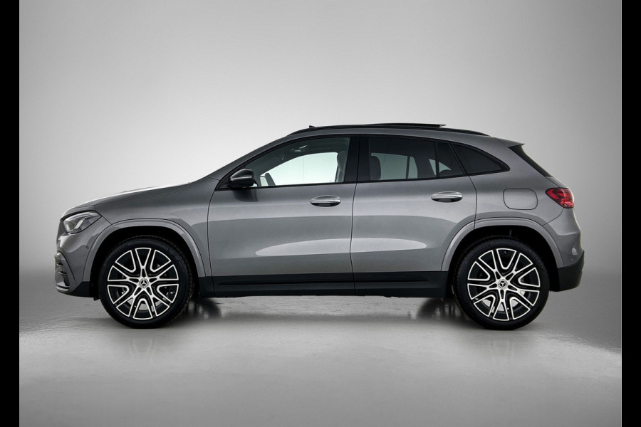 Mercedes-Benz GLA 250 e 140 Year Edition | Plus pakket | Nightpakket | Trekhaak | Panoramaschuifdak | 20” tien-dubbelspaaks AMG velgen | 	Warmtewerend, donkergetint glas |