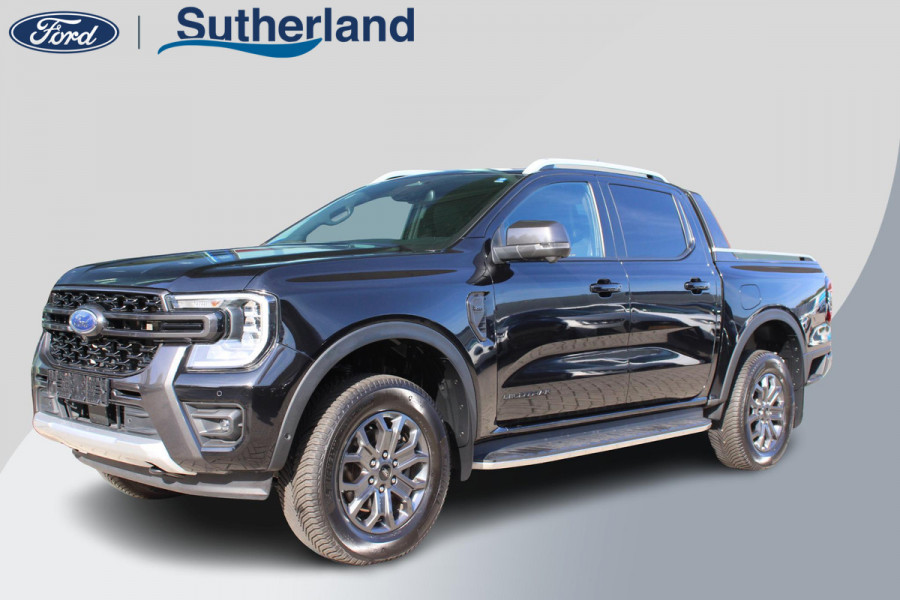 Ford Ranger 2.0 Double Cab EcoBlue Wildtrak 204pk | Trekhaak | 360 graden camera | Rollertop Elektrisch | Stoelverwarming | Adaptive Cruise Control