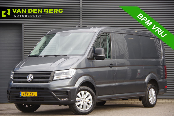 Volkswagen Crafter 35 2.0 TDI L3H2(L2H1) 3-ZITS, 165PK AUT. LED, 3.5T TREKHAAK, ADAPT. CRUISE, CAMERA, NAVI, AIRCO, VOORRUIT VERWARMING, NL AUTO, N