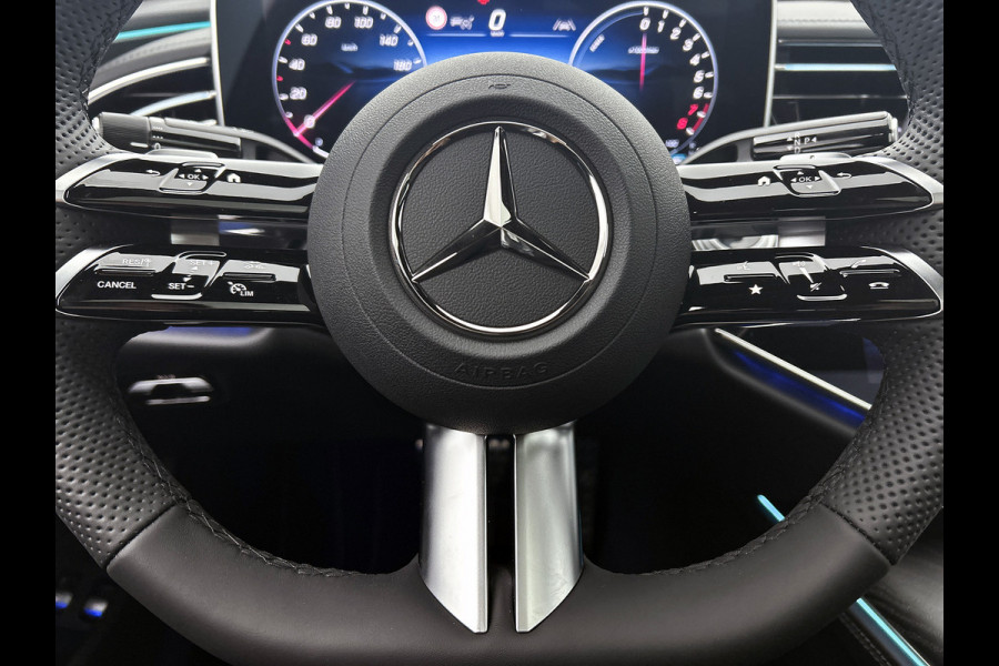 Mercedes-Benz E-Klasse 300 e Business Solution AMG | Premium pakket | Winterpakket | Nightpakket | Leder pakket | USB–pakket Plus | Trekhaak | Panoramaschuifdak | 360° camera | Burmester® 4D surround sound | GUARD 360° | 20-inch multispaaks AMG velgen |