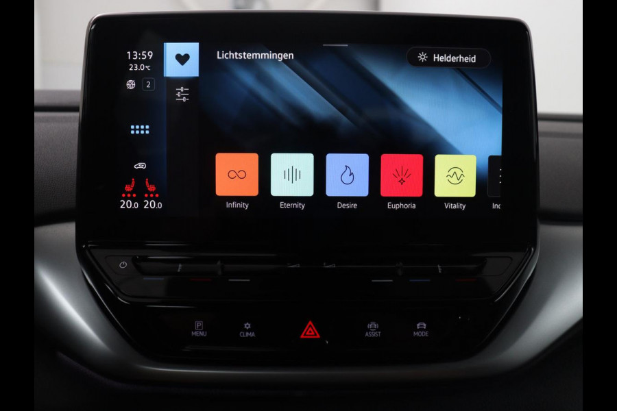 Volkswagen ID.4 Pro 77 kWh | SOH 95,4% | Adaptive cruise | Lane assist | Stuur/stoelverwarming | Climate control | Sfeerverlichting | Caplay | Park assist | 20" velgen