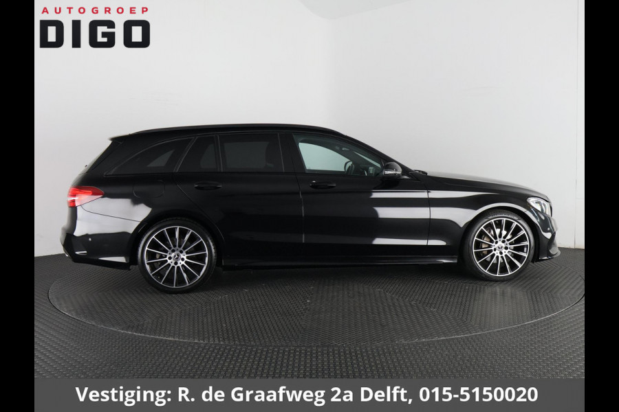 Mercedes-Benz C-Klasse Estate 180 Sport Edition *Garantie tot 05-2028! | Burmester Audio | Navigatie | Half Leder |