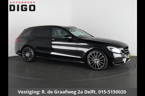 Mercedes-Benz C-Klasse Estate 180 Sport Edition *Garantie tot 05-2028! | Burmester Audio | Navigatie | Half Leder |
