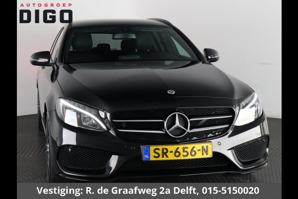 Mercedes-Benz C-Klasse Estate 180 Sport Edition *Garantie tot 05-2028! | Burmester Audio | Navigatie | Half Leder |