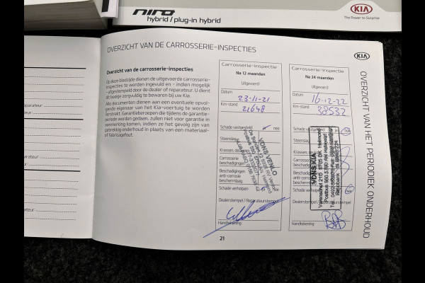 Kia Niro 1.6 GDi Hybrid DynamicLine | Origineel NL | Carplay | Camera | Adapt. Cruise/Control | Trekhaak | Dealer Onderhouden |