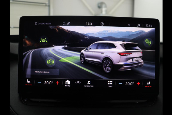 Škoda Enyaq iV 60 | SOH 90,7% | Leder | Stoelverwarming | Head-up | Climate control | Navigatie | Carplay | Sfeerverlichting | Camera | Park assist | EV
