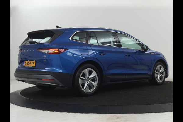 Škoda Enyaq iV 60 | SOH 90,7% | Leder | Stoelverwarming | Head-up | Climate control | Navigatie | Carplay | Sfeerverlichting | Camera | Park assist | EV
