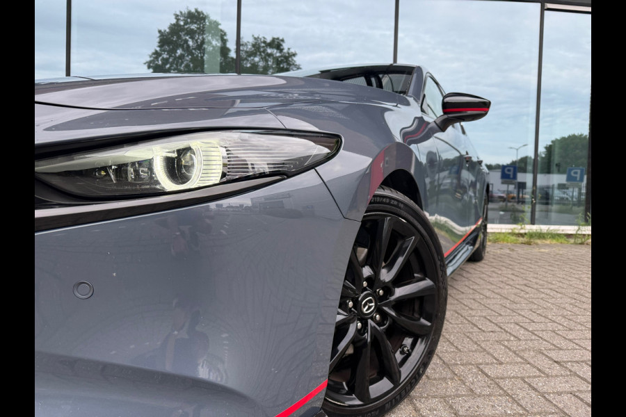 Mazda 3 2.0 e-SkyActiv-X M Hybrid 180 Luxury - Aeropakket - Leder- Navi - Camera - Org.NL