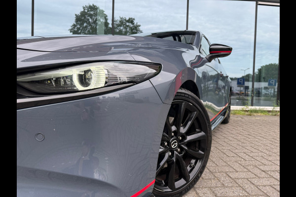 Mazda 3 2.0 e-SkyActiv-X M Hybrid 180 Luxury - Aeropakket - Leder- Navi - Camera - Org.NL