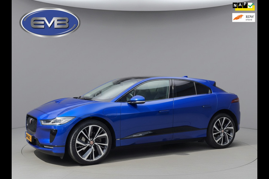Jaguar I-PACE EV400 pk First Edition 90 kWh, VOL OPTIES, panoramadak, 22 inch, dealer onderhouden, NL auto met nap