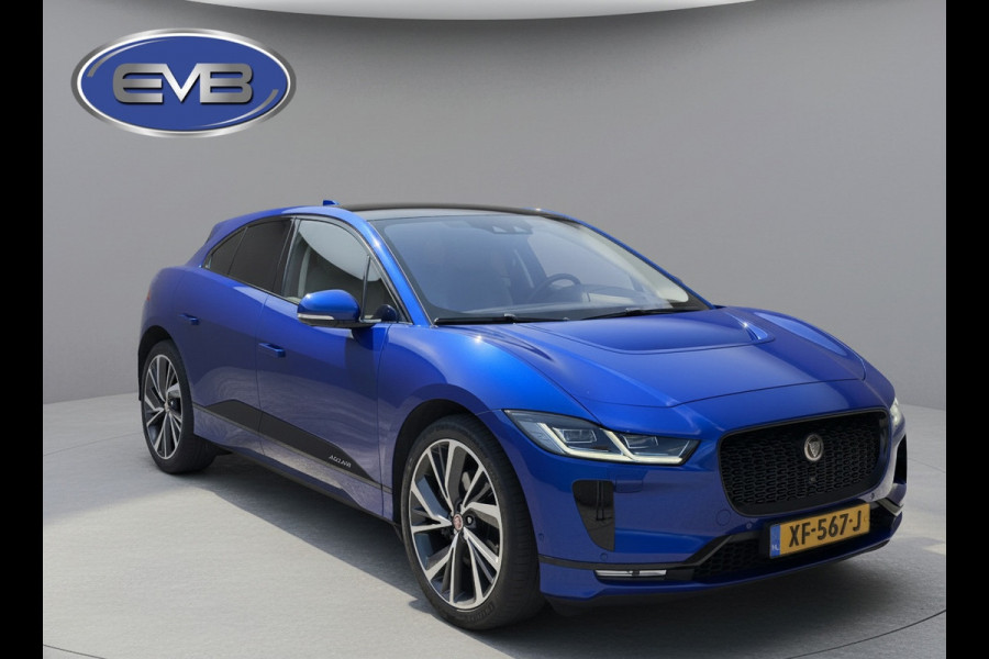 Jaguar I-PACE EV400 pk First Edition 90 kWh, VOL OPTIES, panoramadak, 22 inch, dealer onderhouden, NL auto met nap